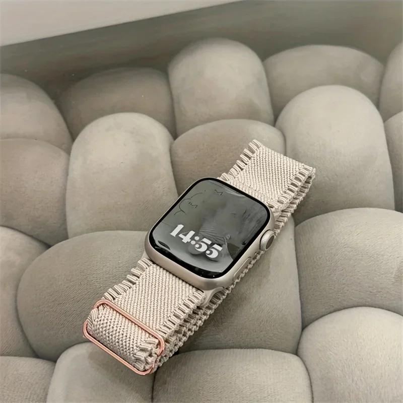 Sport Loop Strap - Woman Lace Elastic Nylon Band Compatible