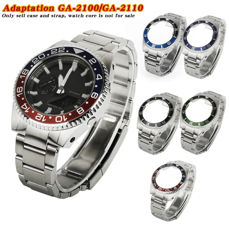 Smartwatch Store - Modified Ga 2100 Case Stainless Steel