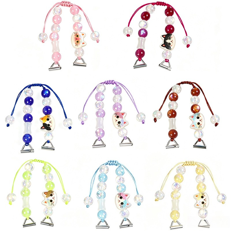 Smart Watch Accessories - Macaron Beaded Smart Watch Strap Cartoon