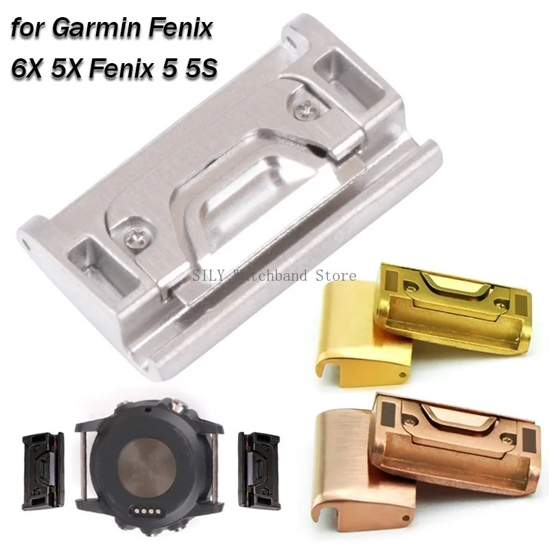 Watch Band Connector - 2PCS Quick-Fit Metal Bands Connector 20/22/26mm