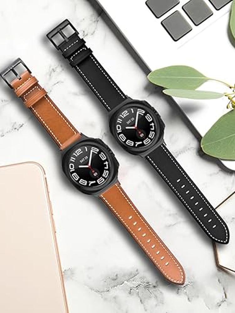 Samsung Smartwatch Ultra Accessories - Genuine Leather Band For Samsung Galaxy