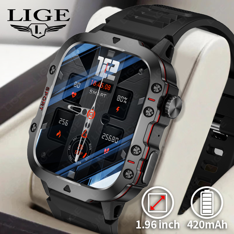 Smartwatch Face - LIGE Outdoor Smart Watch Men 2.01