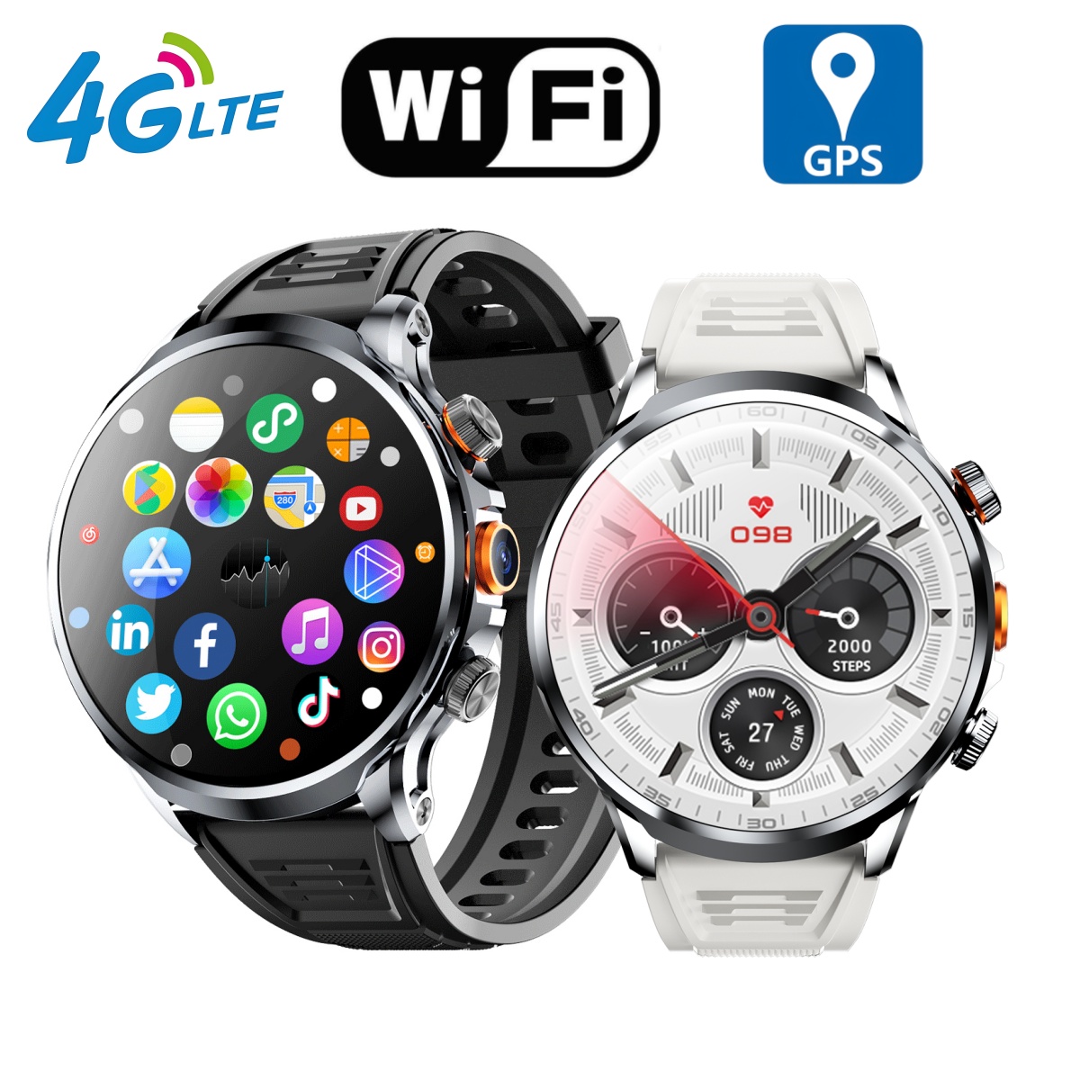 Smartwatch Store - 32+512GB H18 Android Smartwatch 4G LTE