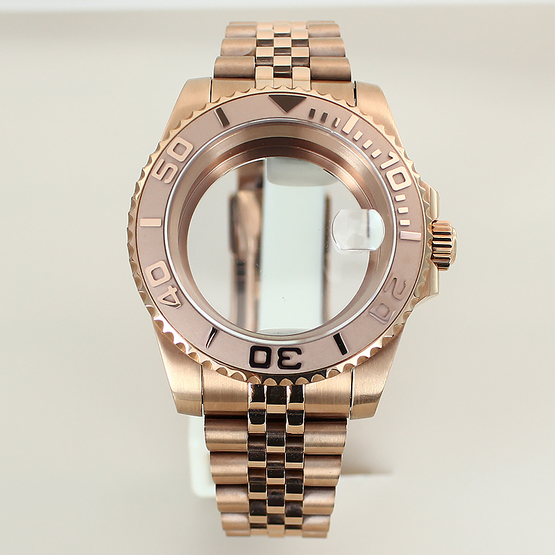 Ceramic Link Bracelet - 40mm Luxury Replacement Watch Case 5-link