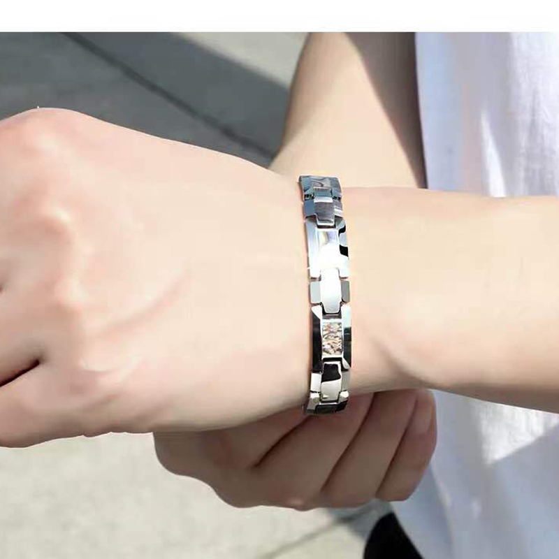 10mm Havey Punk Black Ceramic  - огляд і ціна Ceramic Link Bracelet