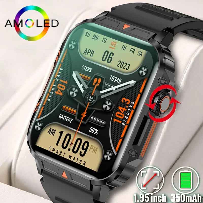 1.91 Outdoor Military Smart Wa - огляд і ціна Smartwatch Face