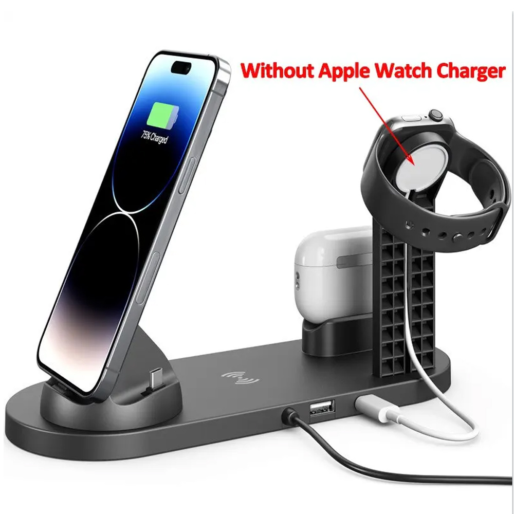 30W 7 in 1 Wireless Charger St - огляд і ціна Watch Charger Cable