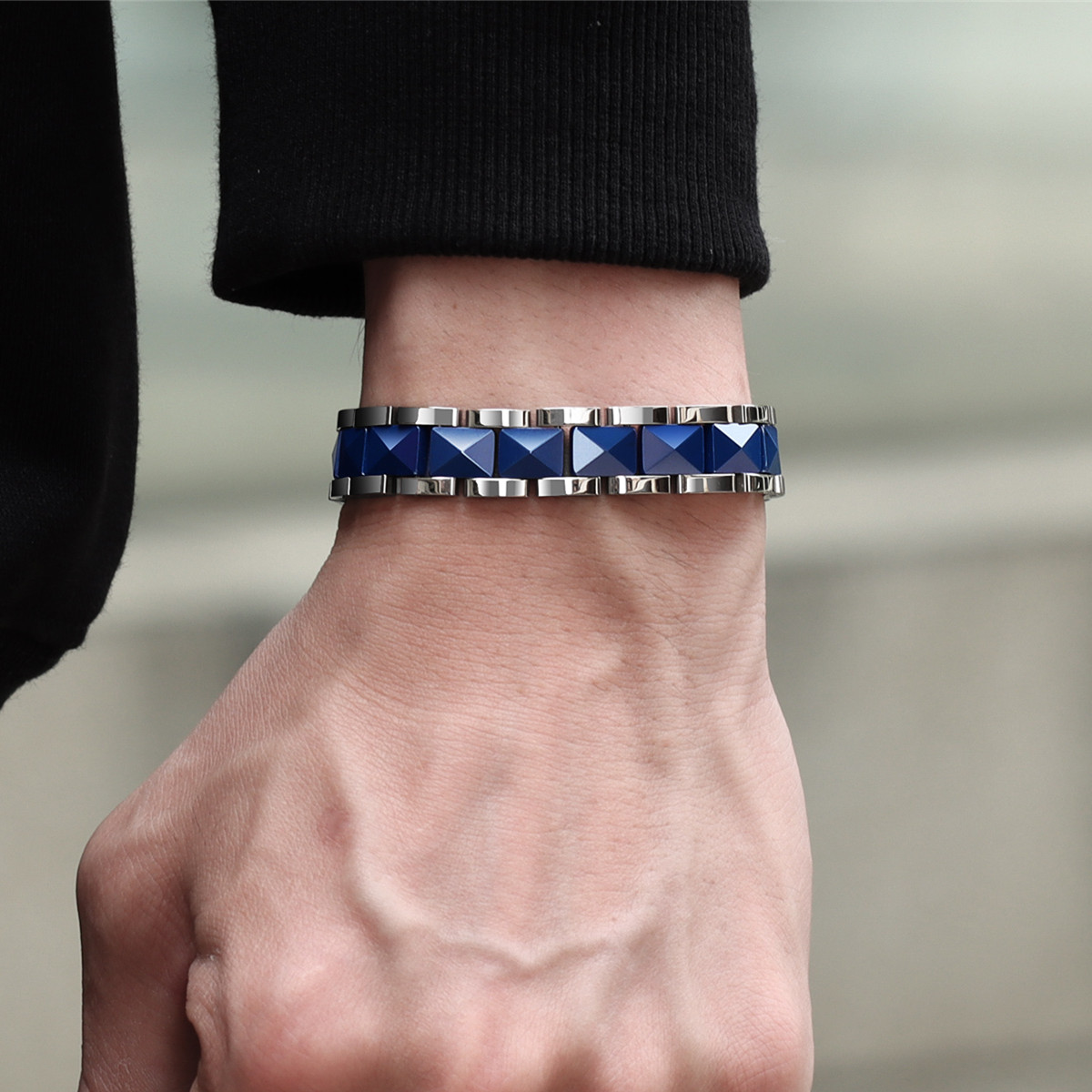 ARADOO Premium Ceramic Titaniu - огляд і ціна Ceramic Link Bracelet