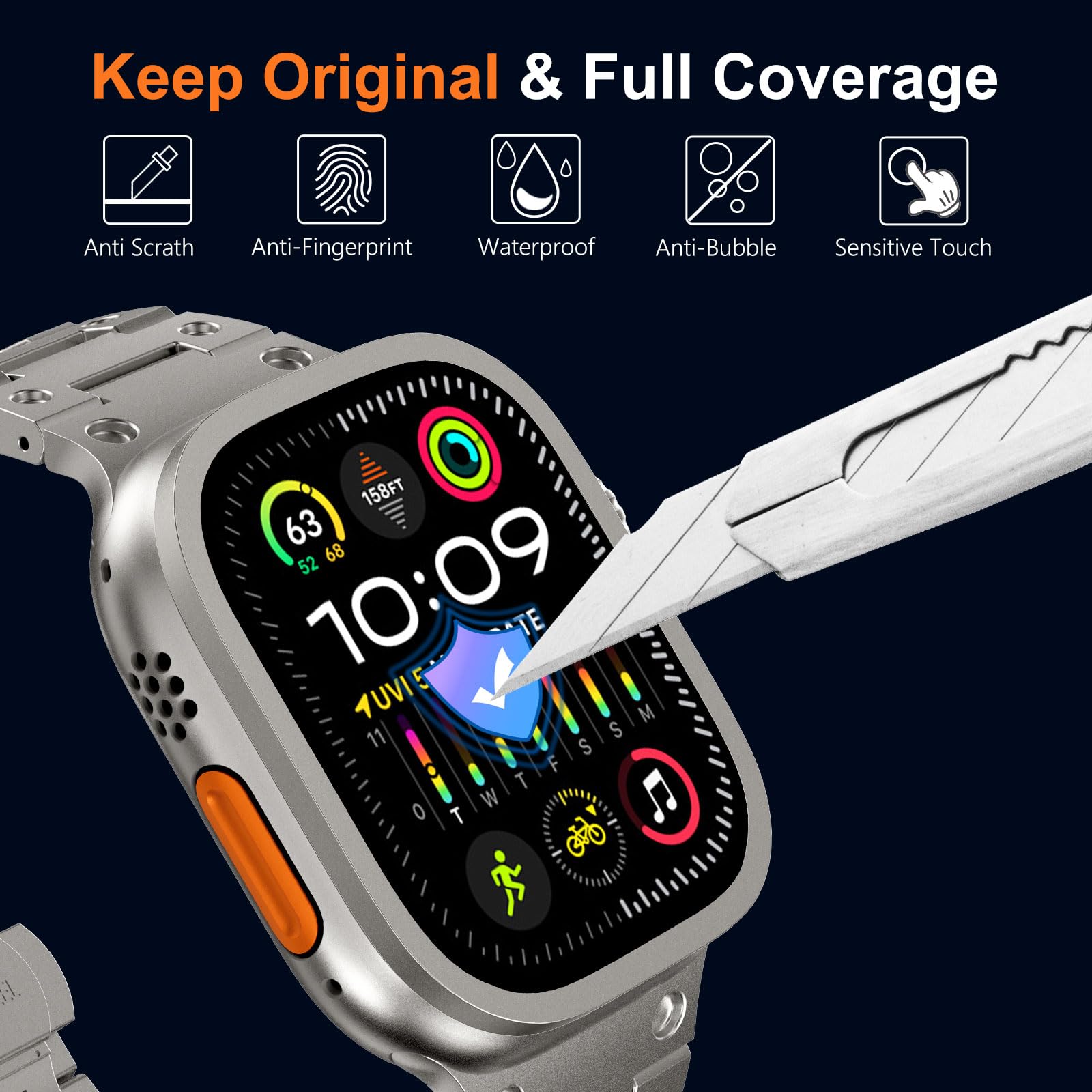 Tempered Glass for Apple Watch - огляд і ціна Smart Watch Accessories