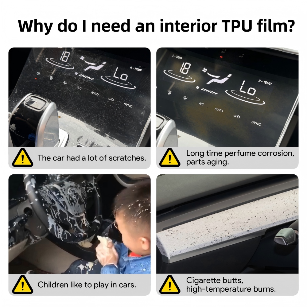 Invisible Interior TPU Film Na - огляд і ціна Screen Protector Film