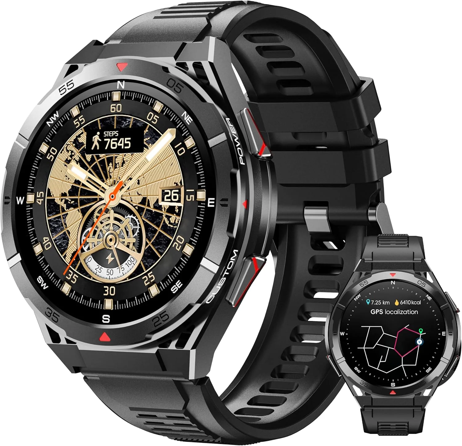 YTOM Premium GPS Smart Watch U - огляд і ціна Smartwatch X2