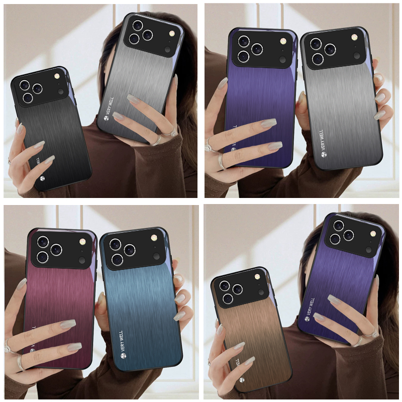 Minimally brushed metal For iP - огляд і ціна Screen Protector Film