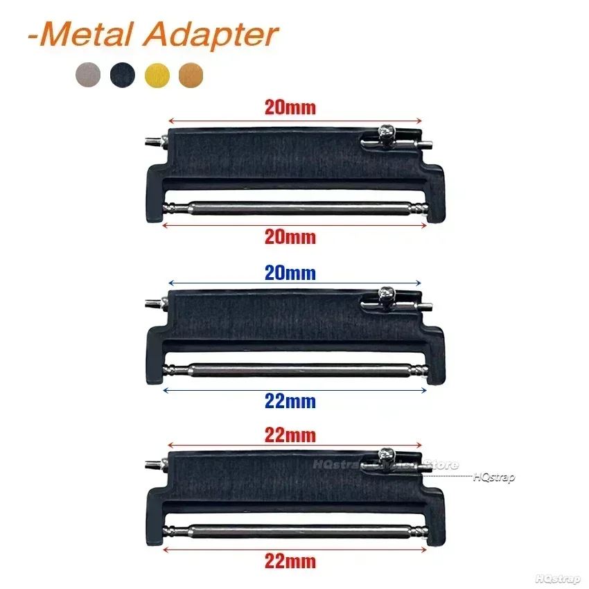 2pcs Watch Band Adapters 20mm  - огляд і ціна Watch Band Connector