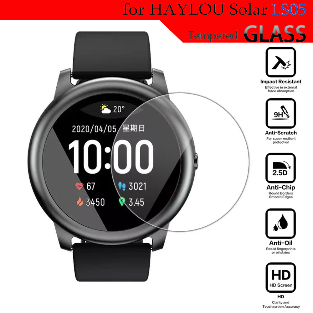 Tempered Glass For HayLou Sola - огляд і ціна Smart Watch Accessories