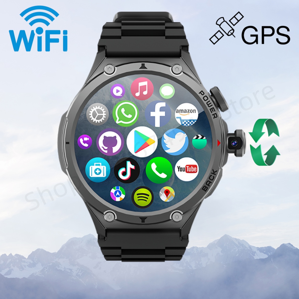 H12 Smartwatch 4G LTE Smart Wa - огляд і ціна Smartwatch Store