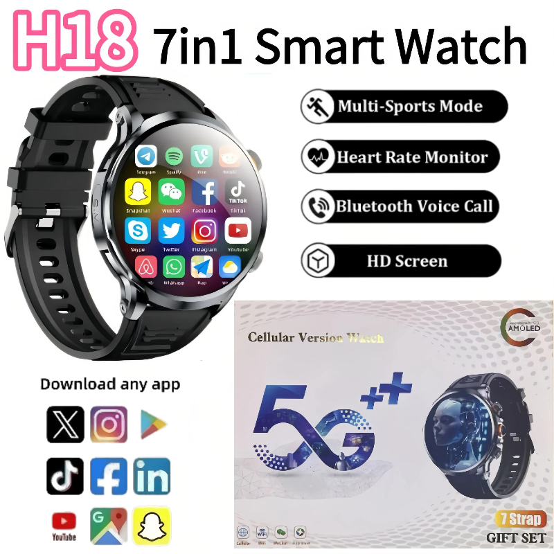 H18 New Android Smartwatch 4G  - огляд і ціна Smartwatch Store