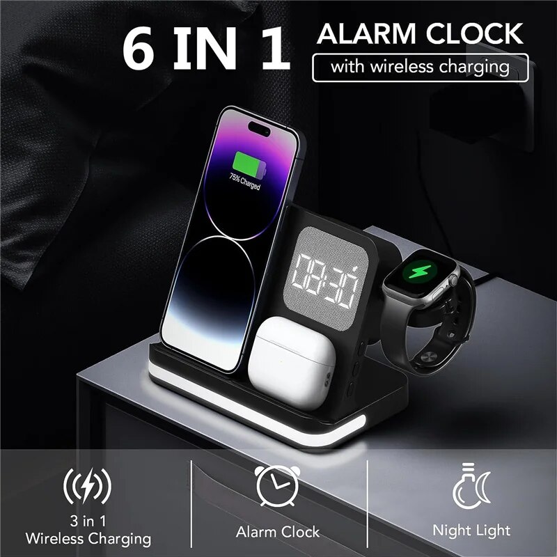 Wireless Charger Stand For iPh - огляд і ціна Watch Charger Cable
