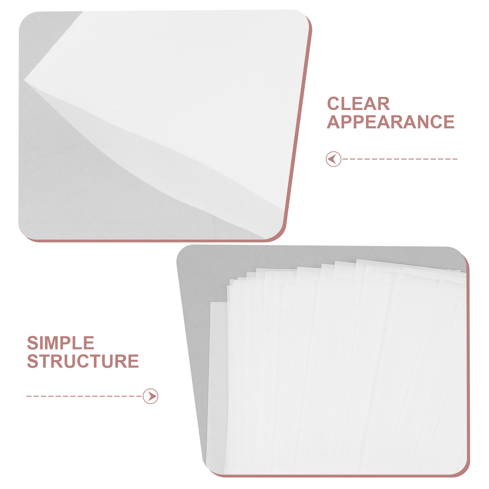 200Pcs Clear Frosted Flat Pouc - огляд і ціна Screen Protector Film