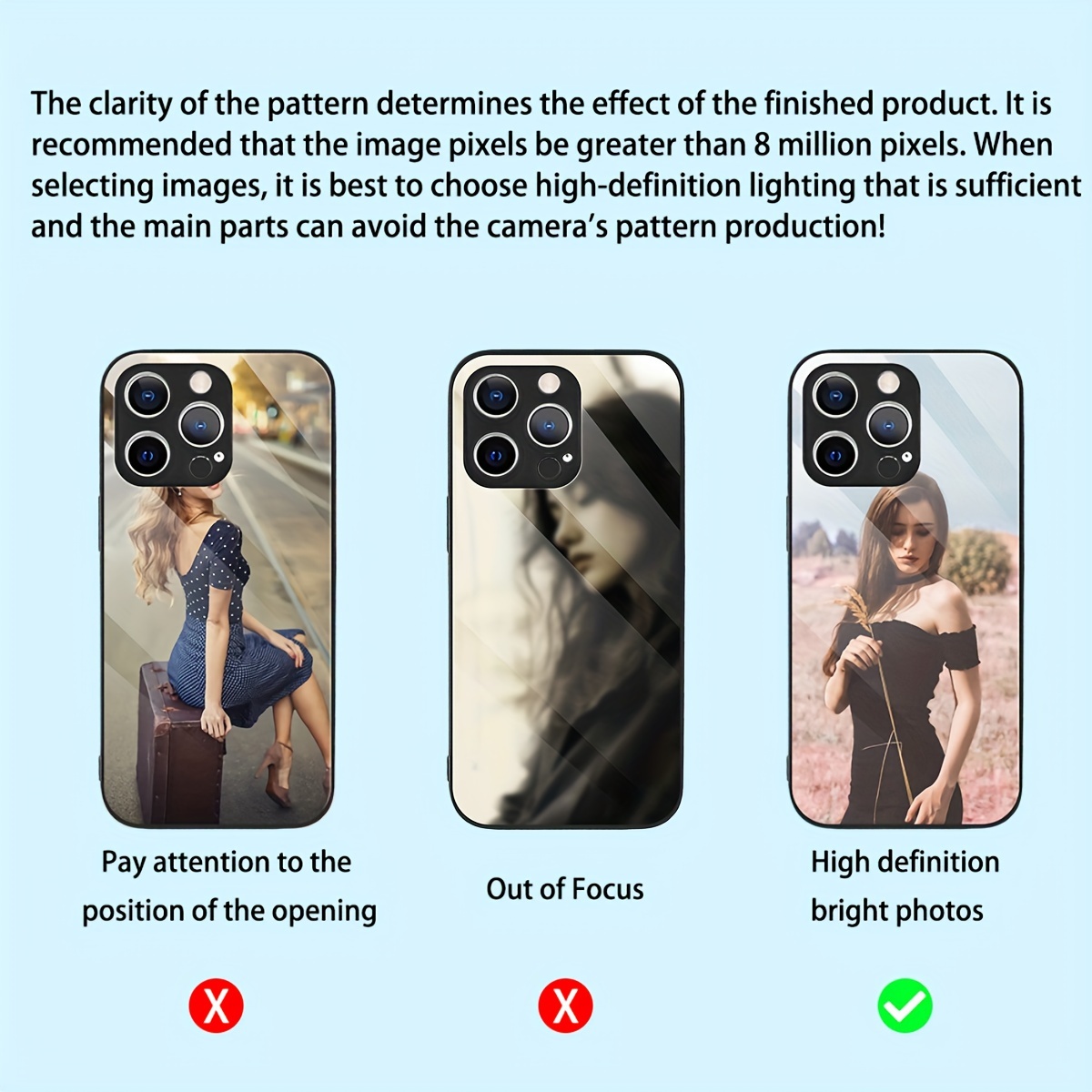 Custom Photo Mirror Glass Case - огляд і ціна Screen Protector Film