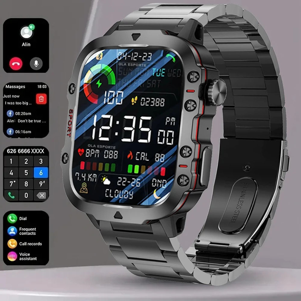 2025 New Military Smart Watch  - огляд і ціна Smartwatch Face