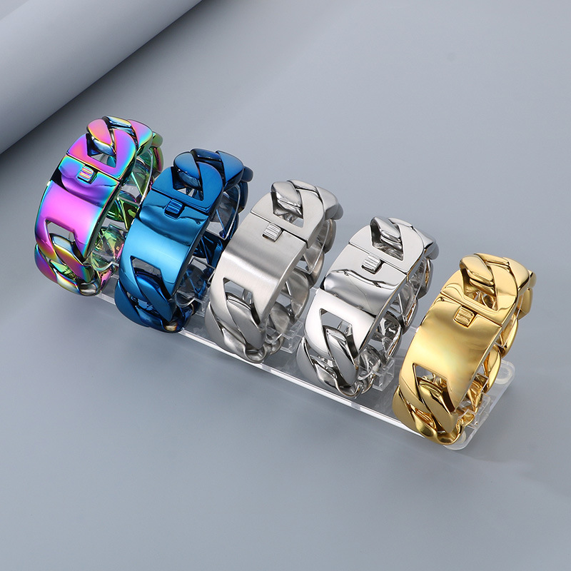 20/26/31MM 316L Stainless Stee - огляд і ціна Ceramic Link Bracelet
