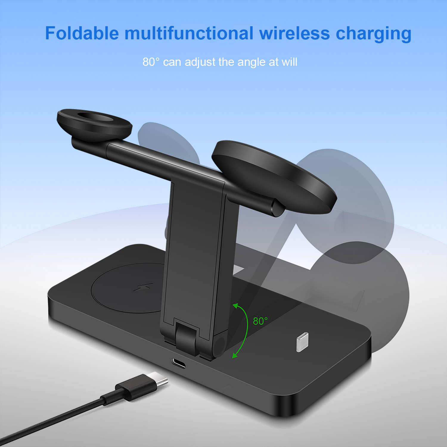 4 in 1 Magnetic Wireless Charg - огляд і ціна Watch Charger Cable