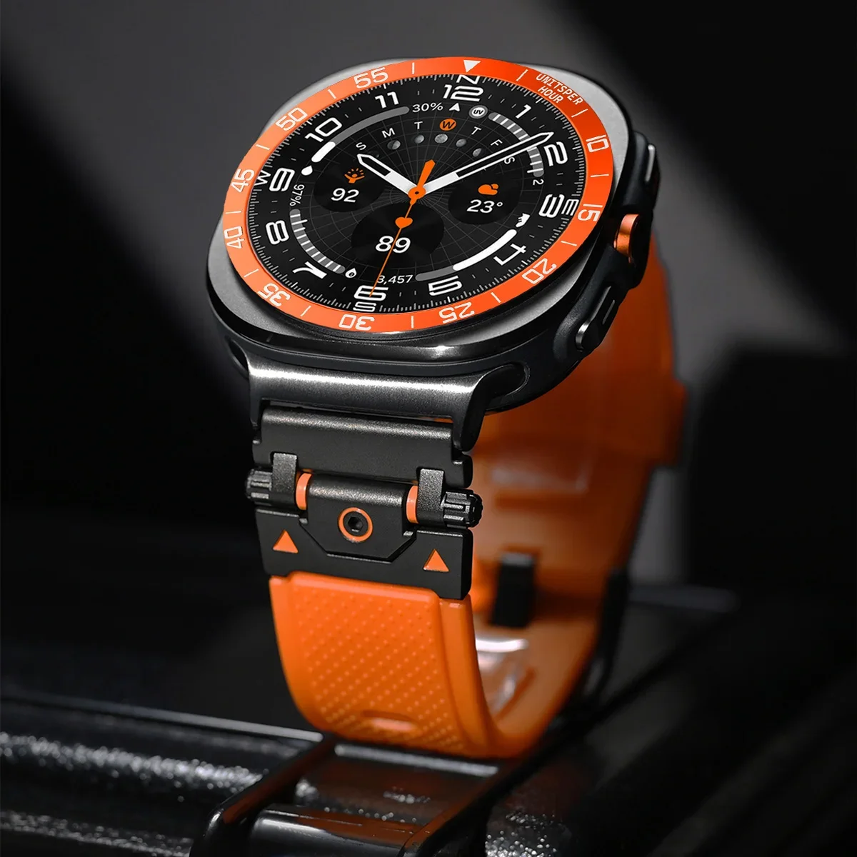 Metal Cover Bezel Ring Case Fo - огляд і ціна Samsung Smartwatch Ultra Accessories