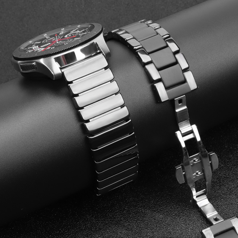 Ceramic 22mm watch band for Sa - огляд і ціна Ceramic Link Bracelet