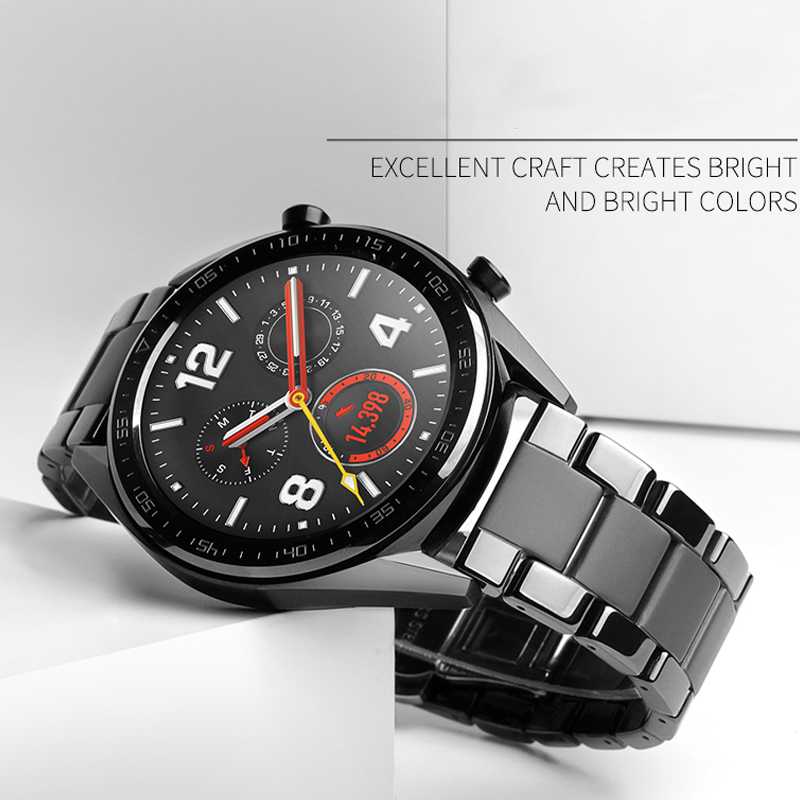 Ceramic 22mm watch band for Sa - огляд і ціна Ceramic Link Bracelet