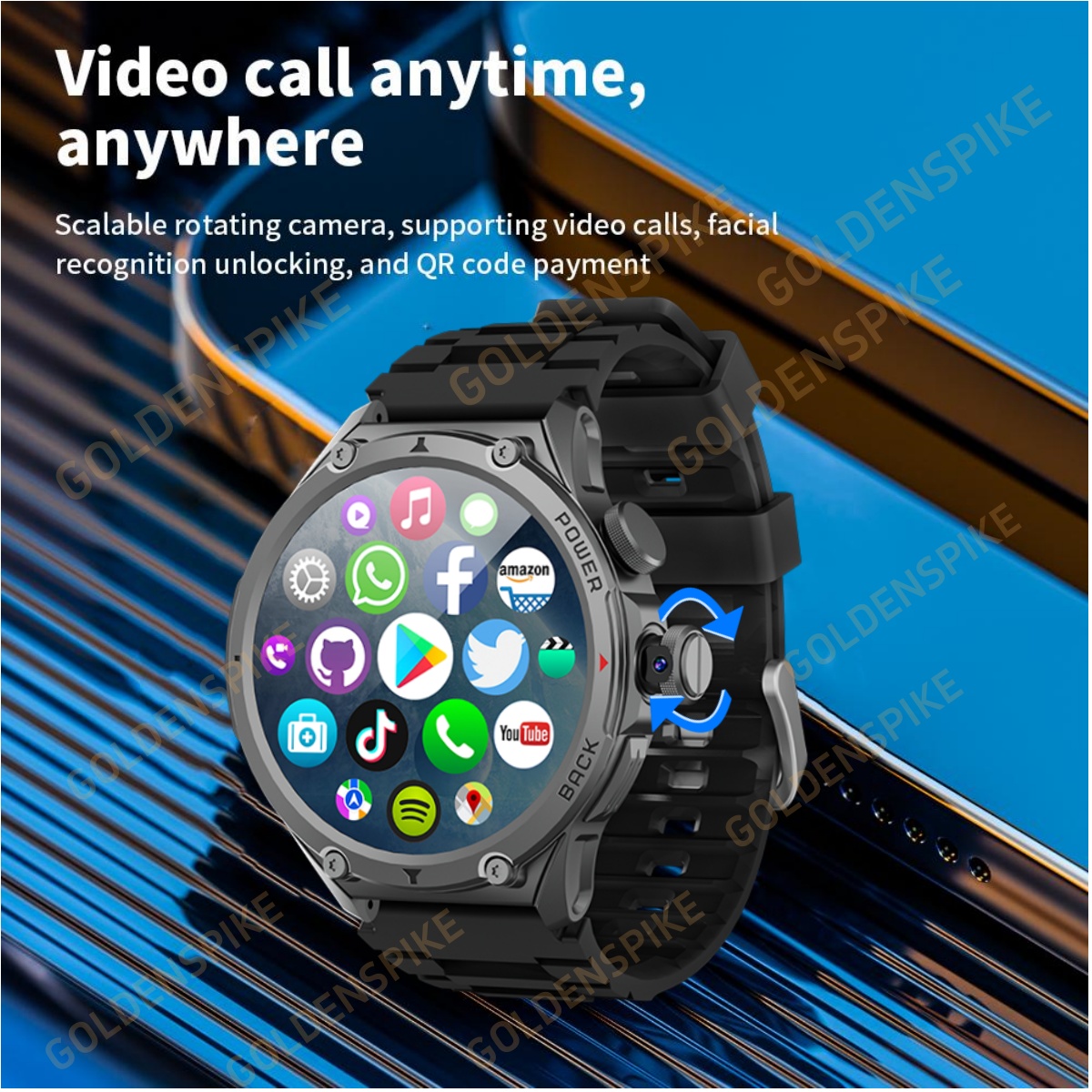 5G LTE 256GB Smartwatch WIFI S - огляд і ціна Smartwatch Store