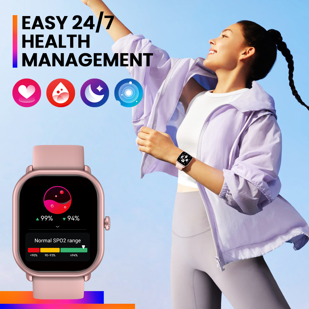 New Zeblaze GTS 3 Pro Voice Ca - огляд і ціна Smartwatch Face