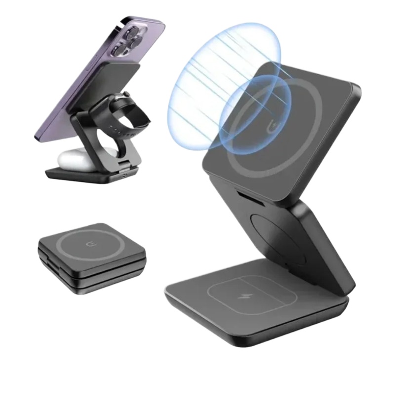 3 in 1 Foldable Magnetic Wirel - огляд і ціна Watch Charger Cable