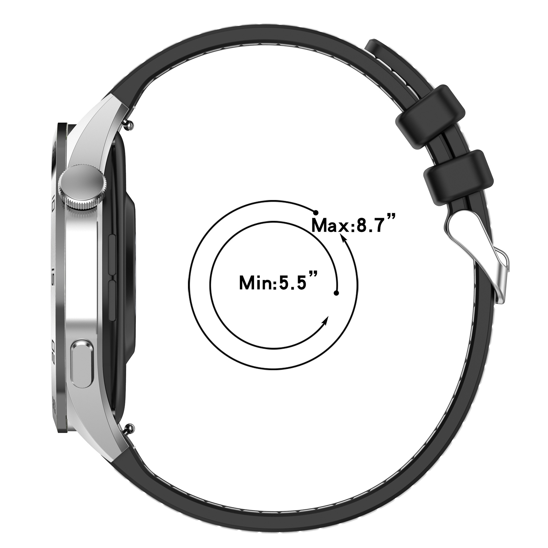 For OnePlus Watch 2/3/2R/46mm  - огляд і ціна Smartwatch X2