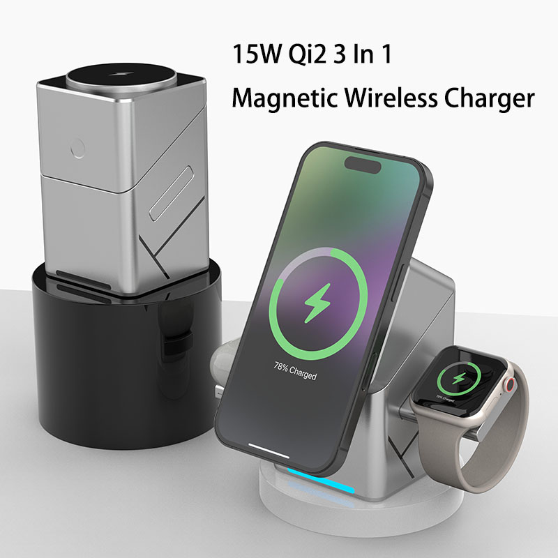 15W Touch Rotating Magnetic Mu - огляд і ціна Watch Charger Cable