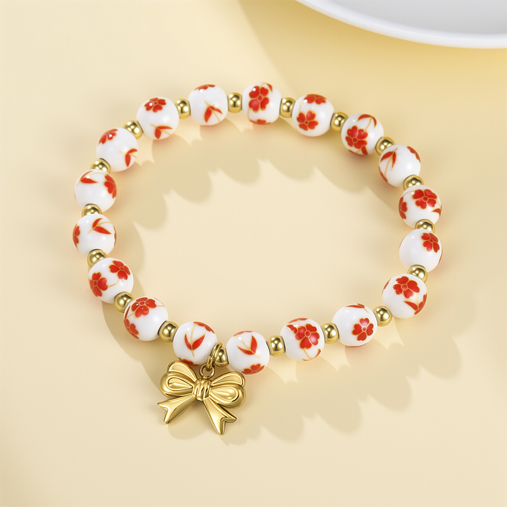 Colorful Ceramic Bead Bracelet - огляд і ціна Ceramic Link Bracelet