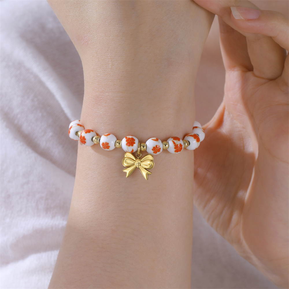 Colorful Ceramic Bead Bracelet - огляд і ціна Ceramic Link Bracelet