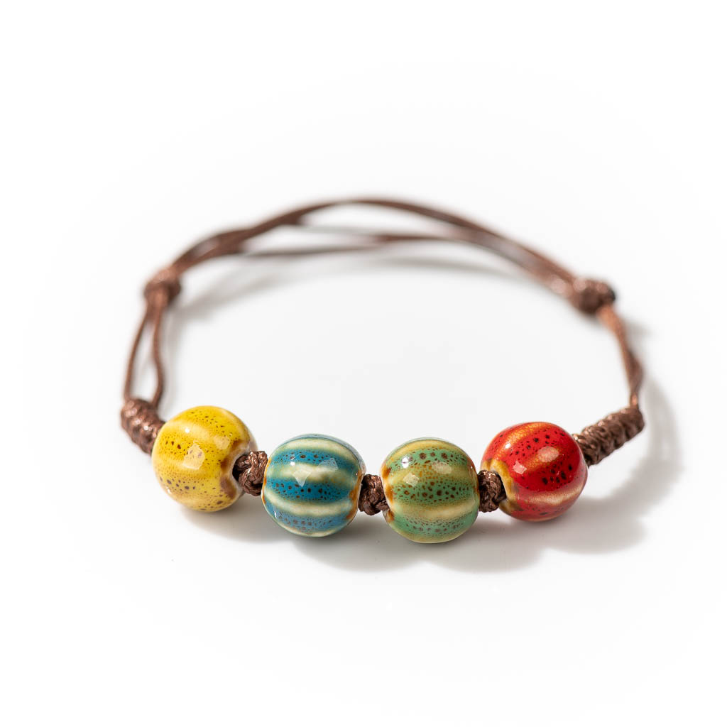 Handmade Ceramic Retro Style B - огляд і ціна Ceramic Link Bracelet