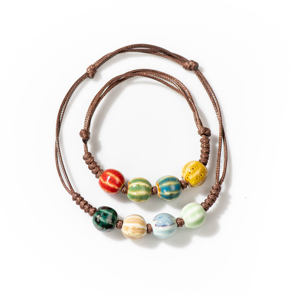 Handmade Ceramic Retro Style B - огляд і ціна Ceramic Link Bracelet