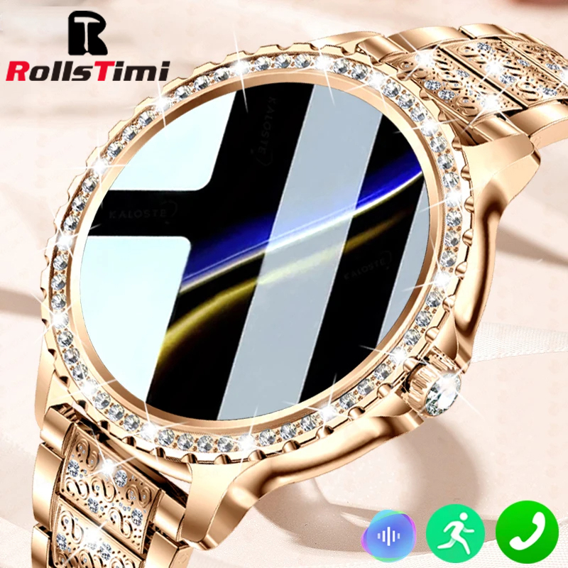 Fashion Luxury Gold Women Smar - огляд і ціна Smartwatch Face